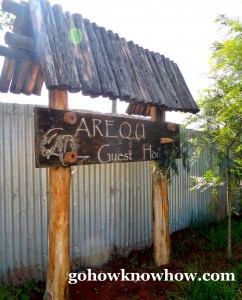 Welcome to Arequ - yes indeed.