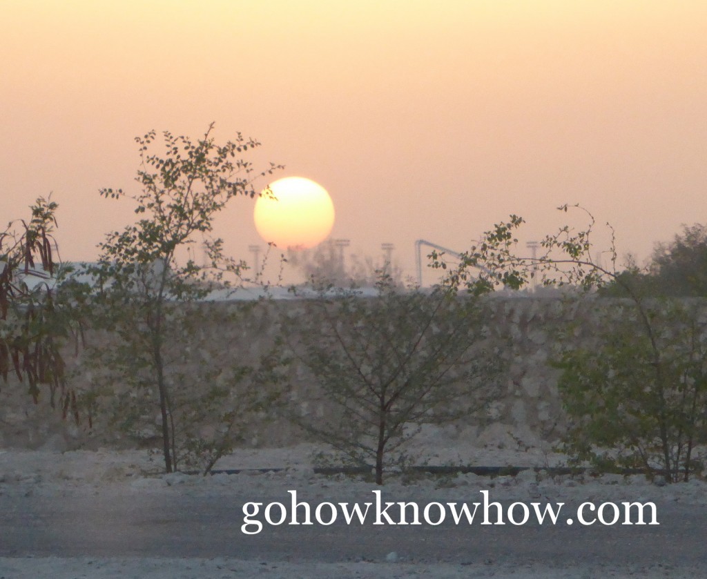 Sunset in Qatar