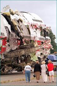 TWA 800 wreckage