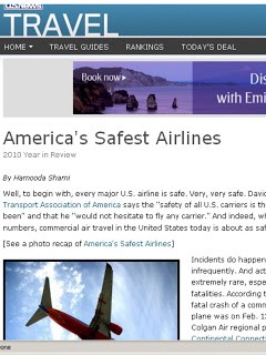 Airline Safety Rankings Like Baloney All Flavor - No Substance Airline Safety Rankings Like Baloney All Flavor - No Substance