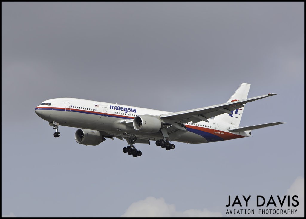 Malaysia 370 airplane 9M-MRO