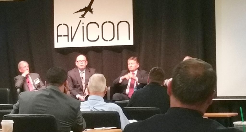 Brian Alexander, Steve Hull and Charlie Curreri at the Avicon 2016